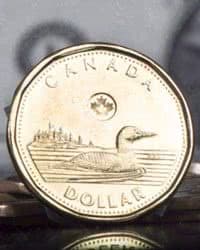 Canadian two dollar coin.