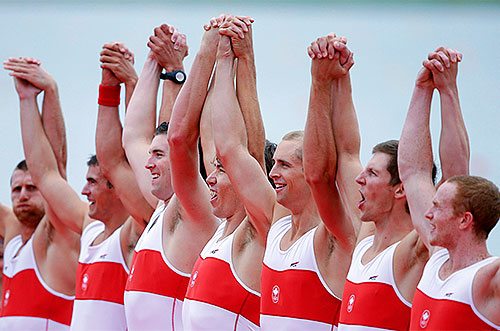 Canadian men's eight Olympic rowing team