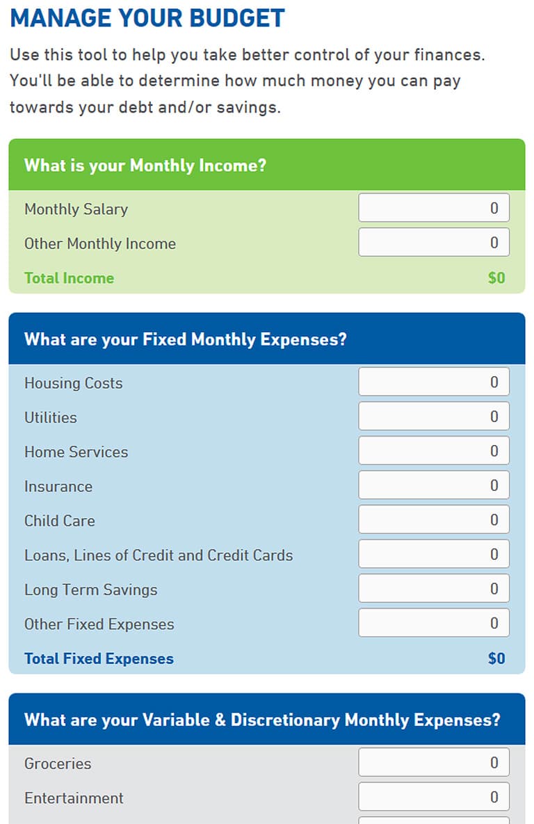 Custom calculator tool sample