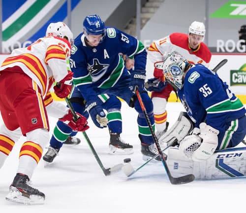 Vancouver Canucks goalie