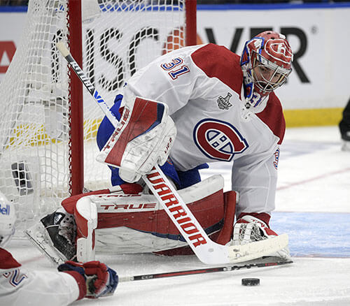 Montreal Canadiens goaltender Carey Price